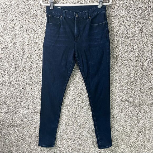 Polo Ralph Lauren Jeans Women’s 30 Varick Legging Fit Dark Indigo Wash Denim - Picture 1 of 8